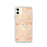 Custom iPhone 11 Tallulah Falls Georgia Map Phone Case in Watercolor