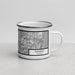 Right View Custom Tamarac Florida Map Enamel Mug in Classic