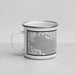 Left View Custom Tampa Florida Map Enamel Mug in Classic