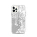 Custom Tampa Florida Map iPhone 12 Pro Phone Case in Classic