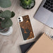 Custom Tampa Florida Map Phone Case in Ember