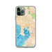 Custom Tampa Florida Map Phone Case in Watercolor