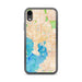 Custom Tampa Florida Map Phone Case in Watercolor
