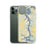 Custom Tellico Village Tennessee Map Phone Case in Woodblock