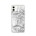 Custom Telluride Colorado Map Phone Case in Classic