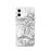 Custom Telluride Colorado Map iPhone 12 Phone Case in Classic