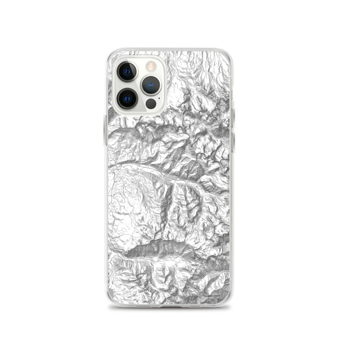 Custom Telluride Colorado Map iPhone 12 Pro Phone Case in Classic