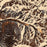 Telluride Colorado Map Print in Ember Style Zoomed In Close Up Showing Details