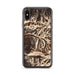 Custom Telluride Colorado Map Phone Case in Ember
