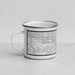 Left View Custom Tempe Arizona Map Enamel Mug in Classic