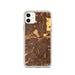 Custom Tempe Arizona Map Phone Case in Ember