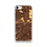 Custom Tempe Arizona Map iPhone SE Phone Case in Ember
