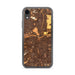 Custom Tempe Arizona Map Phone Case in Ember