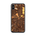 Custom Tempe Arizona Map Phone Case in Ember