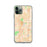 Custom Tempe Arizona Map Phone Case in Watercolor