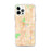 Custom Tempe Arizona Map iPhone 12 Pro Max Phone Case in Watercolor