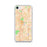 Custom Tempe Arizona Map iPhone SE Phone Case in Watercolor