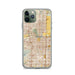 Custom Tempe Arizona Map Phone Case in Woodblock