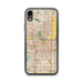 Custom Tempe Arizona Map Phone Case in Woodblock