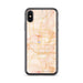 Custom Terre Haute Indiana Map Phone Case in Watercolor