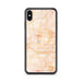 Custom Terre Haute Indiana Map Phone Case in Watercolor