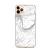 Custom The Dalles Oregon Map Phone Case in Classic