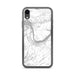 Custom The Dalles Oregon Map Phone Case in Classic