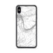 Custom The Dalles Oregon Map Phone Case in Classic