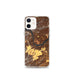 Custom The Dalles Oregon Map iPhone 12 mini Phone Case in Ember