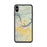 Custom The Dalles Oregon Map Phone Case in Woodblock