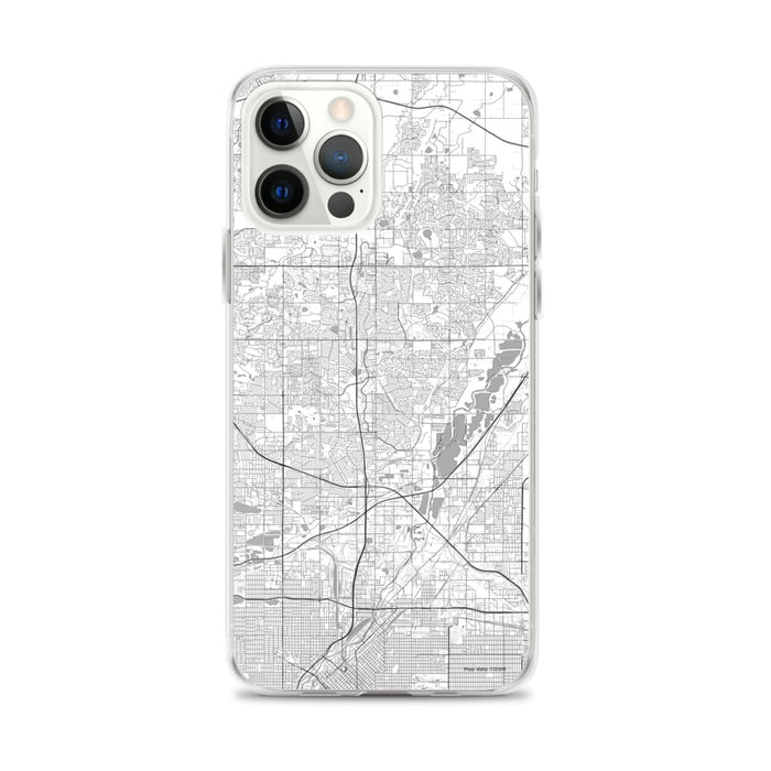 Custom Thornton Colorado Map iPhone 12 Pro Max Phone Case in Classic