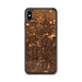 Custom Thornton Colorado Map Phone Case in Ember