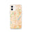 Custom Thornton Colorado Map iPhone 12 Phone Case in Watercolor