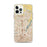 Custom Thornton Colorado Map iPhone 12 Pro Max Phone Case in Woodblock