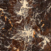 Three Sisters Oregon Map Print in Ember Style Zoomed In Close Up Showing Details