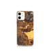 Custom iPhone 12 mini Tillamook Oregon Map Phone Case in Ember