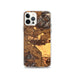 Custom iPhone 12 Pro Tillamook Oregon Map Phone Case in Ember