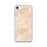 Custom iPhone SE Tillamook Oregon Map Phone Case in Watercolor