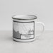 Right View Custom Titusville Florida Map Enamel Mug in Classic