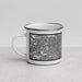 Left View Custom Tokyo Japan Map Enamel Mug in Classic
