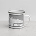 Right View Custom Toledo Ohio Map Enamel Mug in Classic