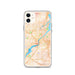 Custom Toledo Ohio Map Phone Case in Watercolor