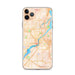 Custom Toledo Ohio Map Phone Case in Watercolor