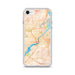 Custom Toledo Ohio Map iPhone SE Phone Case in Watercolor