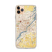 Custom Toledo Ohio Map Phone Case in Woodblock