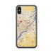 Custom Toledo Ohio Map Phone Case in Woodblock