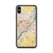 Custom Toledo Ohio Map Phone Case in Woodblock