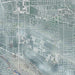 Torrance California Map Print in Afternoon Style Zoomed In Close Up Showing Details