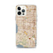 Custom iPhone 12 Pro Max Torrance California Map Phone Case in Woodblock