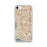 Custom iPhone SE Torrance California Map Phone Case in Woodblock